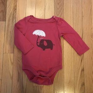 Baby gap elephant onesie